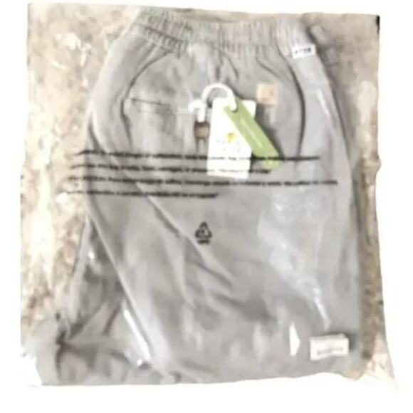 Marine Layer Saturday Jogger Pants Drawstring Waist Slim Fit Light Grey NWT M - Picture 7 of 8